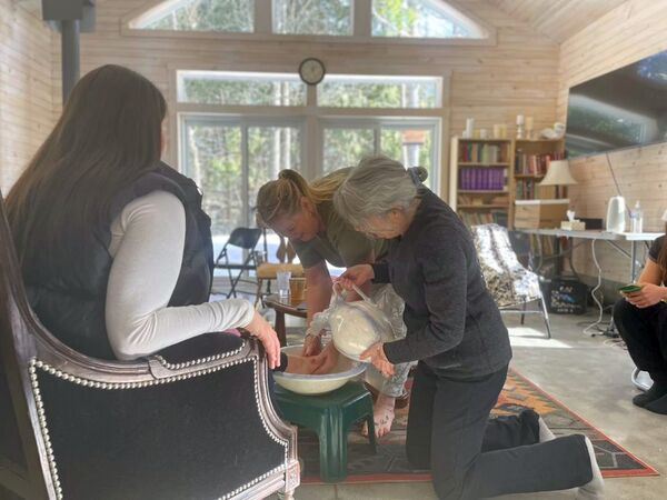 Foot-washing ceremony