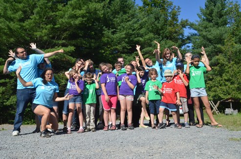 Youth camp group